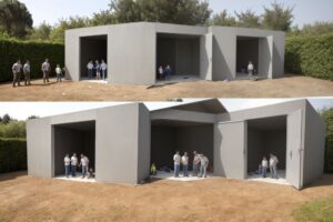 כמה עולה מיגונית לחצר,עלות מיגונית